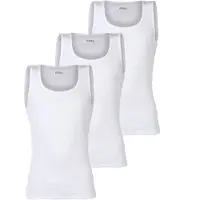 BOSS Tanktop3P Ribclassic - White - L