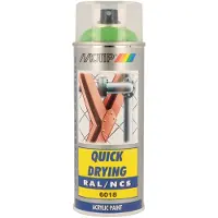 Motip Spraymaali RAL 6018 kellanvihreä kiiltävä 400 ml