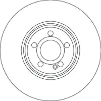 TRW Jarrulevy (1kpl) DF6896S