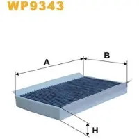 WIX FILTERS Suodatin, sisäilma WP9343