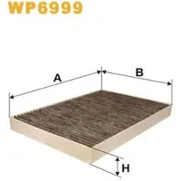 WIX FILTERS Suodatin, sisäilma WP6999