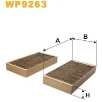 WIX FILTERS Suodatin, sisäilma WP9263