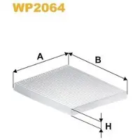 WIX FILTERS Suodatin, sisäilma WP2064