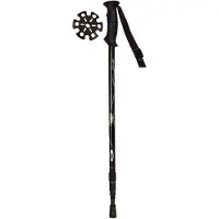 Abbey Aluminium Adjustable Antishock Poles Musta 65-135 cm