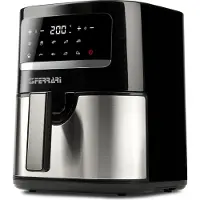 G3 Ferrari Friggisano air fryer 4,5 l Silver-musta