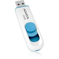 ADATA AC008 USB 2.0 64 Gt -muistitikku, valkoinen/sininen