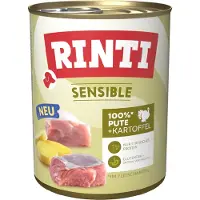 Rinti 24x800g Sensible nauta ja riisi koiran märkäruoka