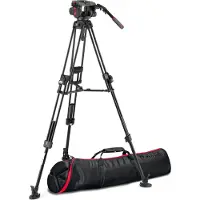 Manfrotto 509 + 645 Fast Twin MS 2in1 jalustakit