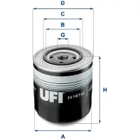 Ufi Öljynsuodatin 23.167.00