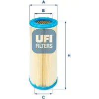 Ufi Toissijainen ilmansuodatin 27.016.00