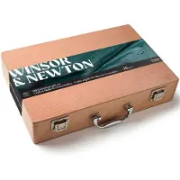 Winsor & Newton Winsor &amp; Newton Winton Oil Wooden Box 16-setti