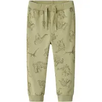 Name it Nmmvaron Aop Swt Pant Unb Noos - Green - 104