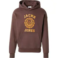 Jack & Jones Collegepaita 'JJVICTO' tummanruskea