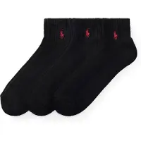 Ralph Lauren Sukat 'QUARTER' punainen / musta
