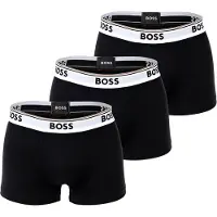 BOSS Bokserishortsit musta / valkoinen