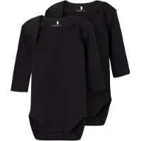 Name it Nbnbody 2P Ls Solid Black Noos - Black - 68