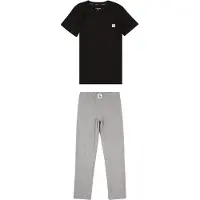 Calvin Klein Pyjamasetti - Musta/Harmaa melange - - 8-10 v (128-140) - 2-osaiset yöasut
