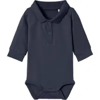 Name it Nbmholger Ls Polo Body Noos - Blue - 62