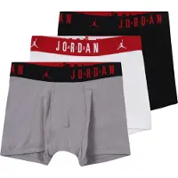 Jordan Alushousut harmaa / punainen / musta / valkoinen