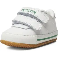 Woden Ensiaskelkengät - Robin - White/Basil - - 23 - Ensiaskelkengät