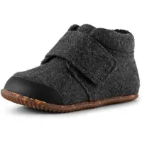 Woden Tossu - Kim - Huopa - Dark Grey Melange - - 25 - Ensiaskelkengät