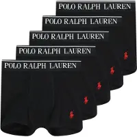 Polo Ralph Lauren Acc Polo Ralph Lauren Bokserit - 5 kpl - Musta - - 11-13 år (146-158) - Bokserit