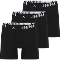 Jordan Bokserishortsit 'FLIGHT' harmaa / musta / valkoinen
