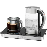 ProfiCook PC-TKS 1056 -vedenkeitin, 1,7 l, 2250 W, musta/ruostumaton teräs
