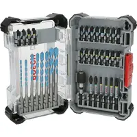 Bosch PRO-iskuvääntimen kärjet ja monirakennuspuukkosarjat, 35 kpl. - - 2608522518