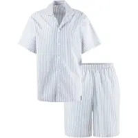 s.Oliver Lyhyt pyjama kyyhkynsininen / valkoinen
