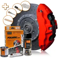 FOLIATEC Jarrusatulan maalaussetti , Racing Rosso Matt