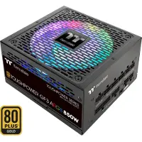 Thermaltake PS-TPD-0850F4FAGE-1, 850 W, 100 - 240 V, 50 - 60 Hz, 15 A, Aktiivinen, 100 W