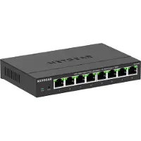 Netgear MS308E, Hallitsematon, 2.5G Ethernet (100/1000/2500), Täysin kaksipuolinen, Seinäkiinnitteinen
