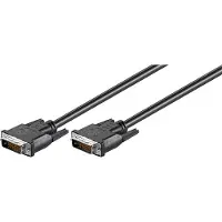 Microconnect DVI-D Dual Link -kaapeli, 1 m, musta