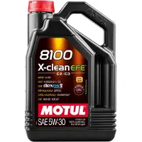 Motul 8100 X-clean Efe C2/c3 5w30 Car 5l Moottoriöljy