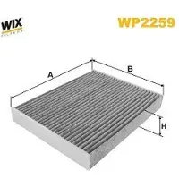 WIX FILTERS Suodatin, sisäilma WP2259