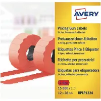 Avery RPLP1226 printer label Red Self-adhesive printer label (RPLP1226)
