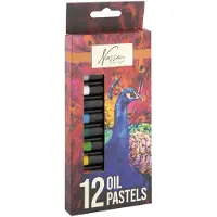 Creative Craft Group Oil pastel box of 12 colors