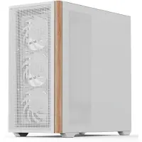 Aerocool D301A, Mini Tower, PC, Valkoinen, Puu, mikro ATX, Mini-ITX, Akryylinitriilibutadieenistyreeni (ABS), SPCC, Pelaaminen (ACCS- MA03043.21)