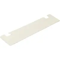 Pedestal Plate Hylly Pearl - Tv-penkit ja mediakalusteet Teräs Helmenvalkoinen - 999 001 007