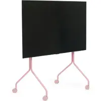Pedestal Moon Rollin' Tv Stand - Tv-penkit ja mediakalusteet Teräs Bubble Gum - 010 015 015
