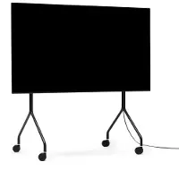 Pedestal Moon Rollin' Tv Stand - Tv-penkit ja mediakalusteet Teräs Charcoal - 010 015 001
