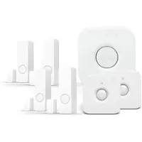Philips Tuotepaketti: 4 X Secure Ovisensori + 2 X Secure Liiketunnistin + Bridge