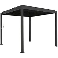 Brafab SOMBRA Pergola 300x300cm - Antrasiitti