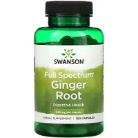 Swanson Health Inkiväärinjuuri 540 mg - 100 kapselia