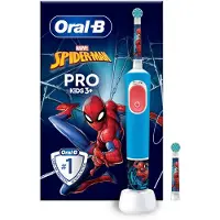 Oral-B Pro Kids Electric Toothbrush 2 Brush heads Marvel Spider-Man