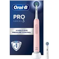 Oral-B Pro Series 3 Electric Toothbrush 2 Brush heads Pink