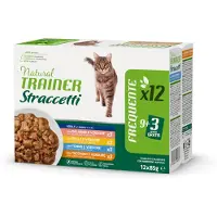 NATURAL TRAINER 24x85g suikaleet kastikkeessa lajitelma kissan märkäruoka