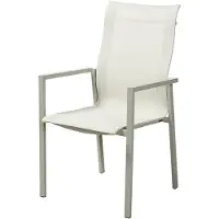 Brafab Tuoli käsinojalla Light Grey/Off-White