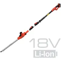 YATO 18V pitkällä varrella + 2.0Ah akku akkupensasleikkuri